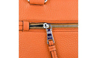 Prada Women's Orange Leather Shoulder Bag 1BB022