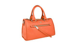 Prada Women's Orange Leather Shoulder Bag 1BB022