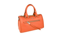 Prada Women's Orange Leather Shoulder Bag 1BB022