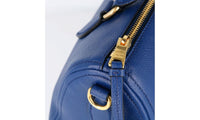 Prada Women's Blue Leather Shoulder Bag 1BB023