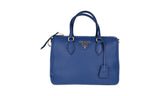 Prada Women's Blue Leather Shoulder Bag 1BB023