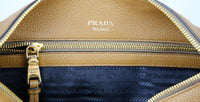 Prada Women's Brown Leather Shoulder Bag 1BB023