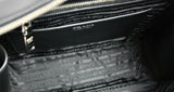 Prada Women's Black Leather Mirage Shoulder Bag 1BB045