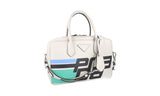 Prada Women's White Leather Shoulder Bag 1BB045