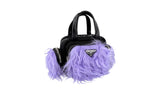 Prada Women's 1BB061 Black Nylon Shoulder Bag