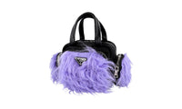 Prada Women's Black Frankenstein Shoulder Bag 1BB061