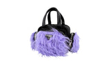 Prada Women's Black Frankenstein Shoulder Bag 1BB061
