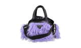 Prada Women's Black Frankenstein Shoulder Bag 1BB061