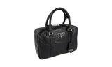 Prada Women's 1BB092 Black Leather Shoulder Bag