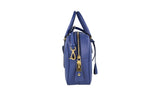 Prada Women's Blue Saffiano Leather Shoulder Bag 1BB095