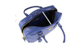 Prada Women's Blue Saffiano Leather Shoulder Bag 1BB095