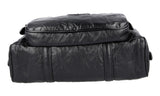 Prada Women's Black Leather Re-edition 2001 Shoulder Bag 1BB099