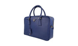 Prada Women's Blue Saffiano Leather Shoulder Bag 1BB995