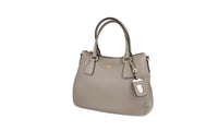 Prada Women's Grey Leather Shoulder Bag 1BC032