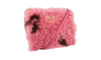 Prada Women's Pink Saffiano Leather Light Frame Shoulder Bag 1BC046