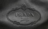 Prada Women's Black Leather Shoulder Bag 1BC051