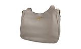 Prada Women's Grey Leather Shoulder Bag 1BC068