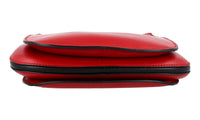 Prada Women's Red Saffiano Leather Margit Shoulder Bag 1BC082