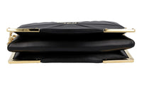 Prada Women's Black Leather Shoulder Bag 1BC177