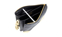 Prada Women's Black Leather Shoulder Bag 1BC177