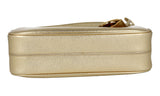 Prada Women's Gold Saffiano Leather Shoulder Bag 1BC204