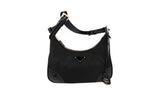 Prada Women's 1BC214 Black Nylon Shoulder Bag