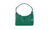 Prada Women's Green Re-edition Crystal Mini Evening Purse 1BC515