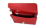 Prada Women's Red Saffiano Leather Elektra Shoulder Bag 1BD120