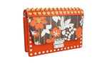 Prada Women's 1BD120 Orange Leather Shoulder Bag