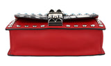 Prada Women's Red Leather Comic Elektra Limited Shoulder Bag 1BD121