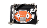 Prada Women's Black Saffiano Leather Shoulder Bag 1BD131