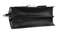Prada Women's Black High-Quality Saffiano Leather Shoulder Bag 1BD131