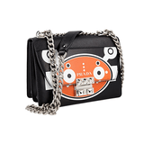 Prada Women's Black Saffiano Leather Shoulder Bag 1BD131