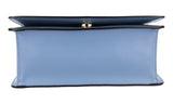 Prada Women's Blue Saffiano Leather Shoulder Bag 1BD133
