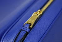 Prada Women's Blue Leather Shoulder Bag 1BD163