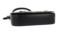 Prada Women's Black Leather Corsaire Shoulder Bag 1BD244