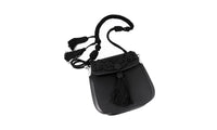 Prada Women's Black Margit Embroided Shoulder Bag 1BD259