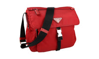 Prada Men's Red Messenger Bag 1BD994