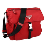 Prada Men's Red Messenger Bag 1BD994