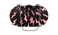 Prada Women's Black Leather Frankenstein Limited Shoulder Bag 1BF090