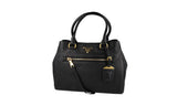 Prada Women's Black Leather Shopper 1BG044