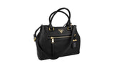 Prada Women's Black Leather Shopper 1BG044