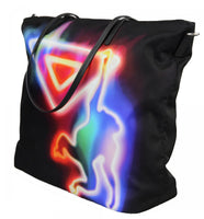 Prada Women's Multicoloured Neon Monkey Miami Art-deco Shopper 1BG189