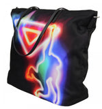Prada Women's Multicoloured Neon Monkey Miami Art-deco Shopper 1BG189