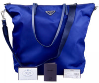 Prada Women's Blue Shopper 1BG189