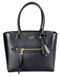 Prada Women's 1BG227 Black Leather Shoulder Bag