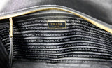 Prada Women's Black Leather Shoulder Bag 1BG227