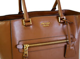 Prada Women's Brown Leather Shoulder Bag 1BG227