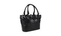 Prada Women's 1BG318 Black Leather Shoulder Bag