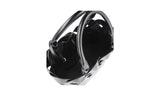 Prada Women's Black Leather Panier Bucket Shoulder Bag 1BG318